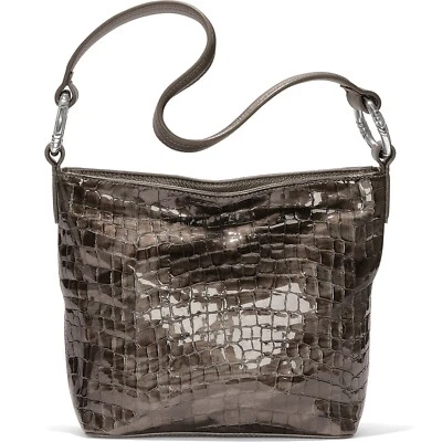 NWT Brighton Cher CHERIE Soft Shoulderbag Handbag Bronze Brown Leather  $295 - Image 1 of 4