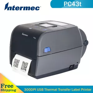 Intermec PC43T Thermal Transfer Industrial Printer 300DPI for Shipping Packages - Picture 1 of 9