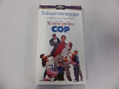 VHS - Kindergarten Cop - New Sealed - Image 1 of 2