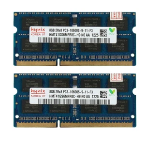 16GB 2x 8GB DDR3 1333MHz PC3-10600S SODIMM Memory RAM for Dell Alienware M17X R3 - Picture 1 of 4