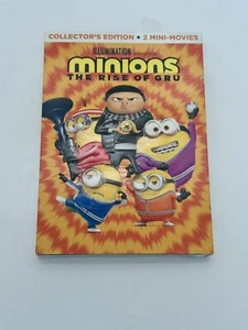 SEALED Minions The Rise Of Gru DVD 2002 Collectors Edition With 2 Mini Movies - Picture 1 of 3