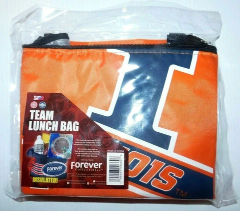 Illinois Fighting Illini  Insulated Team Lunch Bag Cover