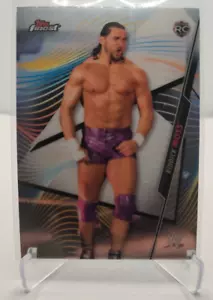 2020 Topps Finest WWE #28 Riddick Moss RC Rookie wrestling card - Picture 1 of 2