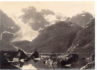 Norway, Hardanger, Glacier, photo. H.G.T. Vintage albumen print, Tirage albumi