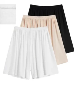 High-Waist Modal Cotton Underwear Women Anti Chafing Shorts - Picture 1 of 14