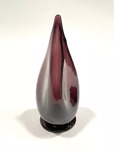 Vintage MCM Amethyst Blenko Glass Decanter Stopper w/ Damage - Picture 1 of 5