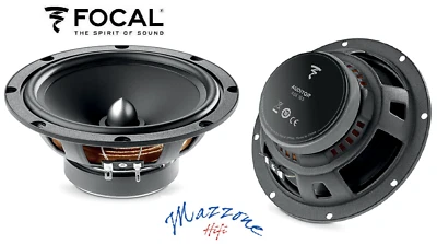 FOCAL 2  WOOFER 165MM CASSE 240W ALTOPARLANTI AUTO MEMBRANA POLYPROPYLENE - Image 1 of 4