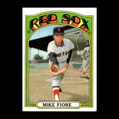 Mike Fiore 1972 Topps Boston Red Sox #199 Nice Vintage! - Image 1 of 2