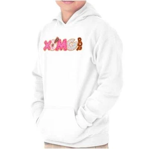 XOMG POP Sweet Frosted Strudel Logo Kids Hoodie Sweatshirt Girls - Picture 1 of 8