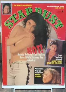 INDIA FILM MAGAZINE STARDUST: SEP 1993 MAMTA KULKARNI, VINOD KHANNA, AKSHAY, TAB - Picture 1 of 10