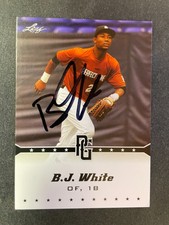 2013 Leaf Perfect Game SIGNED: B.J. White #246