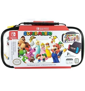 Nintendo Switch Switch Lite Super Mario Deluxe Travel Case - Picture 1 of 6