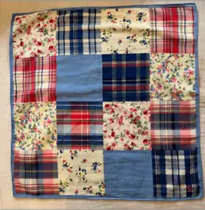 Vintage Polo Ralph Lauren Patchwork Azteken Western Indianer Einstecktuch Bandana Schal - Bild 1 von 11