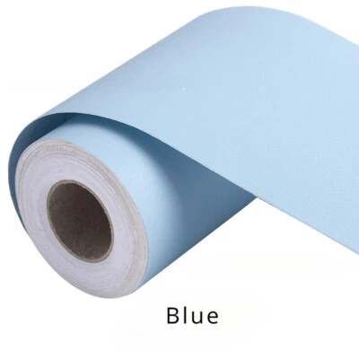 5 M Self Adhesive Wall Skirting Border Sticker Wallpaper Solid Color Decor Craft - Image 1 of 4