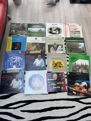 Mozart classical vinyl record collection classical music albums 12” records LPs  - Image 1 of 4