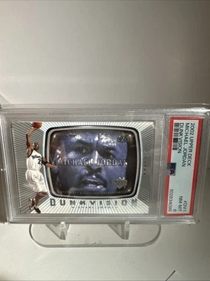 Michael Jordan 2002 Upper Deck #Dv1 Washington Wizards PSA 8 Foto 1 de 3