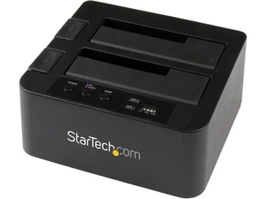 StarTech.com SDOCK2U33RE USB 3.0 / eSATA 2.5/3.5" SATA HDD/SSD Duplicator Dock – - Picture 1 of 5