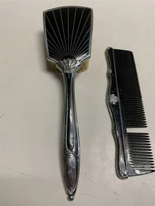 Vtg Art Deco Brush & Comb Dresser Vanity - Picture 1 of 3