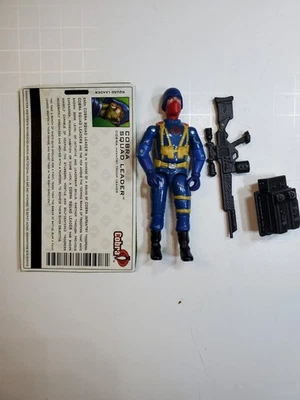 Comic Pack 2004 Cobra Infantry Forces: COBRA  TROOPER(v2) Custom Kitbash Leader - Image 1 of 4