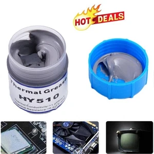 1XGrey HY510 Wärmeleitfähige Fettpaste GPU CPU LED Kühlung Chipsatz - 20g - HOT - Bild 1 von 6