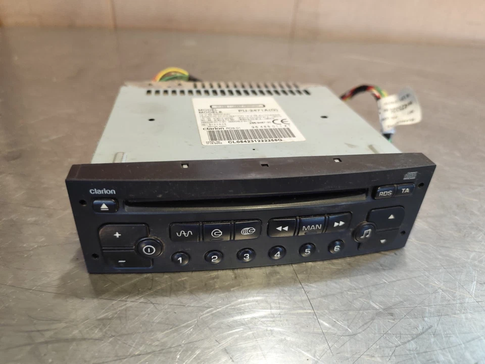 AUTORADIO PEUGEOT 307 2.0 HDI 90CV 96488011XT - Photo 1/4