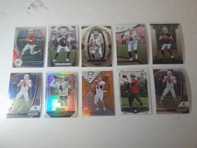 Derek Carr Lot (10) 🔥🏈⚜️ New Orleans Saints, Nfl Rookies, Prizm Select Topps - Image 1 of 4