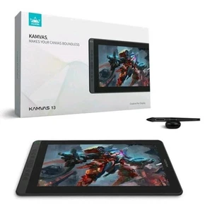 Kamvas 13 Art Drawing Pad Tablet + Stand - Digital Creative Pen Display 13.3" - Picture 1 of 20