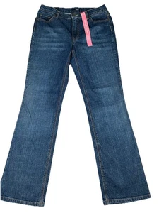 ana Jeans Women's size 10 Straight Leg Denim Blue (31.5x32) - Picture 1 of 8