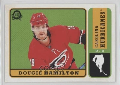 2018-19 Upper Deck O-Pee-Chee Retro Update Blank Back Dougie Hamilton #608 - Image 1 of 2