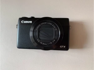 Canon PowerShot G7X Black 20.2MP Digital Cam Easy Carry EngMenu SD Card Included - Picture 1 of 8