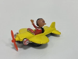 Vintage Corgi "Olive Oyl" Airplane Yellow 1/64 - Picture 1 of 6