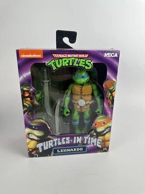 NECA Tmnt 'Turtles IN Time' Leonardo Brand New Sealed - Image 1 of 4