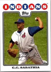 2008 Topps #270 C.C. Sabathia 002136 - Picture 1 of 2