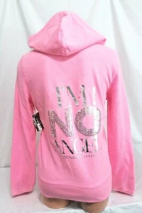 Victorias Secret I'M NO ANGEL Supermodel Essentials Bling Hoodie RARE NWT S - Picture 1 of 10