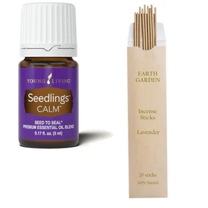 Seedlings Calm Essential Oil 5ml by Young Living with Lavender Incense - Picture 1 of 6
