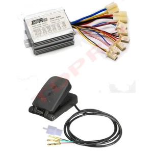 DC24V 350w Electric Motor Brush Controller + 1x Foot Pedal Throttle For Go Kart - Picture 1 of 8