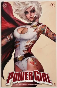 Abito Power Girl #1 Nathan Szerdy esclusivo commercio tatuaggi variante 2023 DC Comics - Foto 1 di 7