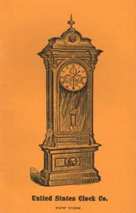 United States Clock Co. Catalog Reprint - Regulators, New! Free Shipping! - Imagen 1 de 5