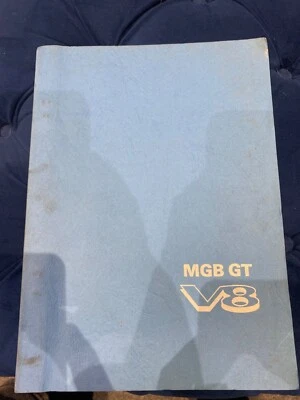 MGB GT V8 suplemento raro manual taller Foto 1 de 4