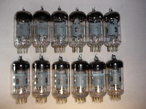 12pcs. 6K13P / 6К13П ~ 6ЕН7, EF183 Pentode Tubes NEW. 1980s - Picture 1 of 3