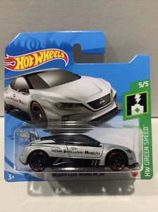 HOT WHEELS NISSAN LEAF NISMO RC-02 HW GREEN SPEED 5/5 SHORT CARD - Picture 1 of 6