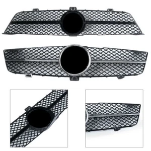 For Mercedes Benz CLS Class W219 2008-2011 Front Upper Bumper Mesh Grille Grill - Picture 1 of 7
