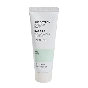 THE FACE SHOP Air Cotton Makeup Base 01 Mint SPF30 PA++ 35g - Picture 1 of 2