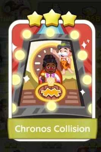 Chronos Collision - MONOPOLY_GO_3 Stars Sticker ⭐⭐⭐ | FAST DELIVERY - Picture 1 of 1