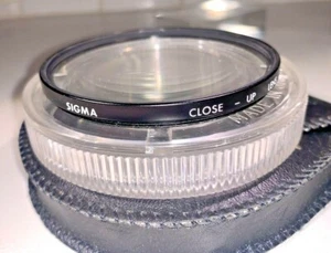 Sigma 72mm Close-up Lens / Filter, Japan-made with case - Picture 1 of 4