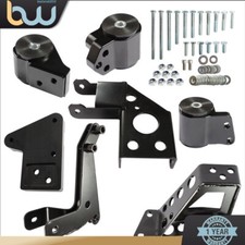 Engine Mount Bracket Aluminum For K-Swap Honda Civic 1992-95 EG K20 K24 K-Series