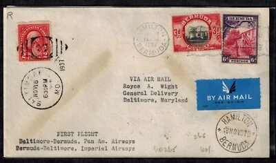 First Flight Baltimore to Bermuda & Return w/ Dual Currency - Image 1 of 2