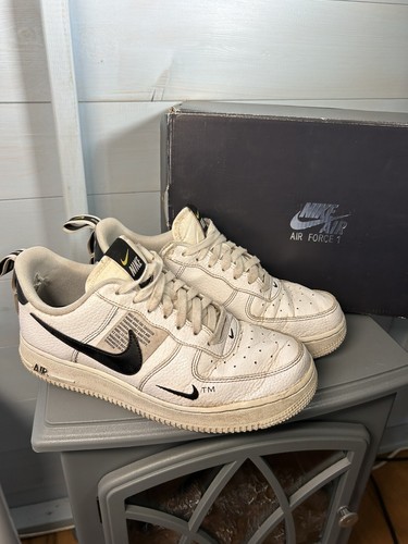 Nike Air Force 1 07 AF1 Low Utility bianche LV8 UK 6 EU40 con scatola