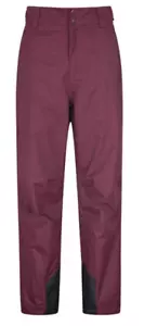 NEU Herren Mountain Warehouse Skihose Salopettes Gravity Burgundy KURZES BEIN - Bild 1 von 3