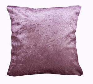 Mn121a Plum Crushed Velvet Style Cushion Cover/Pillow Case *Custom Size* - Picture 1 of 6